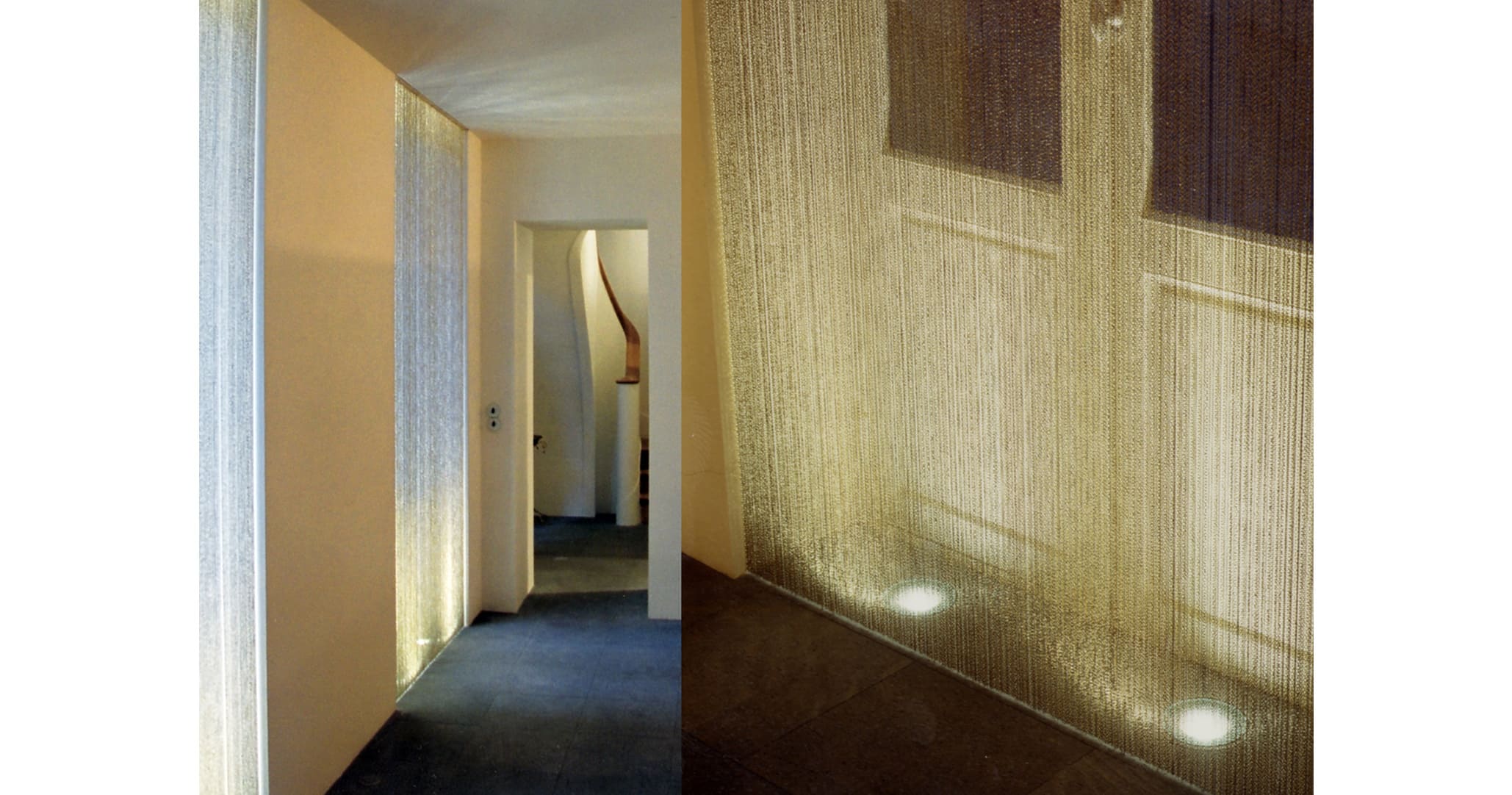 Situé au fond d'une grande cour, cet hôtel particulier classé du début du 19ème siècle, souffrait d'une distribution des pièces exiguë et d'une décoration aux couleurs sobres et chargée de mobilier. Le choix de matériaux naturels (pierre de lave pour le sol, plaquage en Wengé mat pour les portes sur pivots) et la mise en valeur des éléments conservés (escaliers d'accès à l'étage, châssis extérieurs) renforcent la volonté d'un aménagement sobre et minimal, tout en optimisant les volumes de ce lieu étonnant au cœur de Saint-Germain-des-Prés.